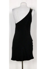 Current Boutique-Saint Laurent - Black One Shoulder Dress Sz 4