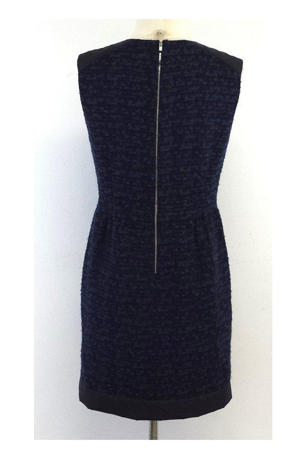 Current Boutique-Sandro - Blue & Black Tweed Dress Sz S