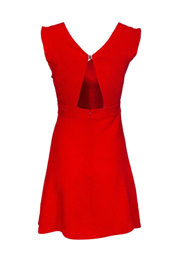 Current Boutique-Sandro - Red Fit & Flare Dress Sz S