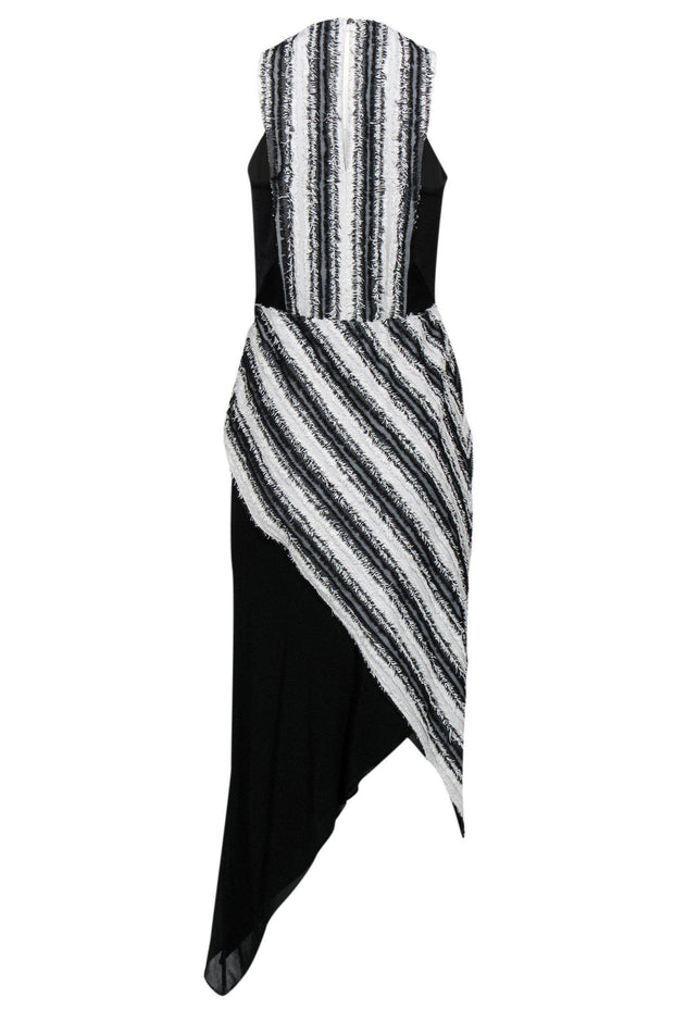 Current Boutique-Sass & Bide - Fringe Asymmetrical Midi Dress Sz M