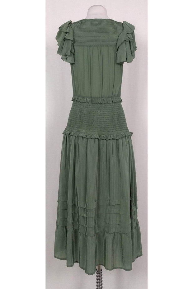Current Boutique-Sea NY - Vintage-Inspired Ruffle Maxi Sz 4