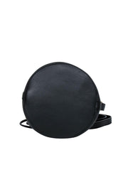 Current Boutique-See by Chloe - Black Pebbled Leather Bucket Bag w/ Tassel