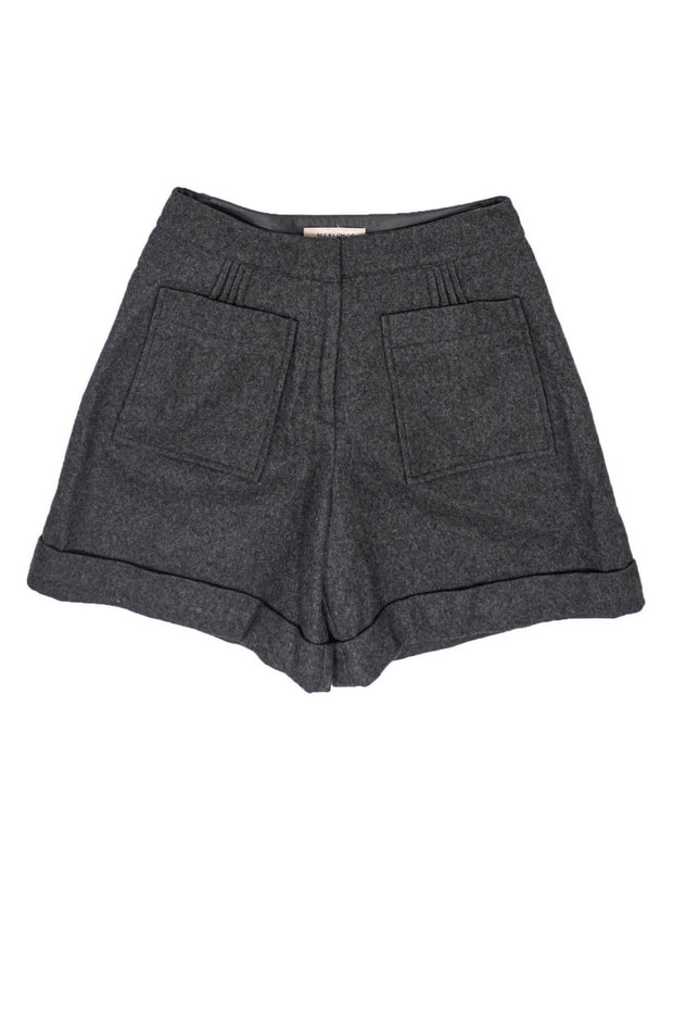 Current Boutique-See by Chloe - Grey Wool Blend Shorts Sz 2