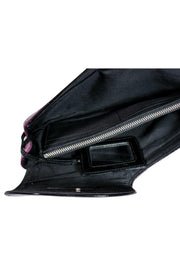 Current Boutique-See by Chloe - Purple Patent Snap Clutch