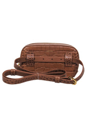 Current Boutique-Senreve - Brown Reptile "Coda" Belt Bag