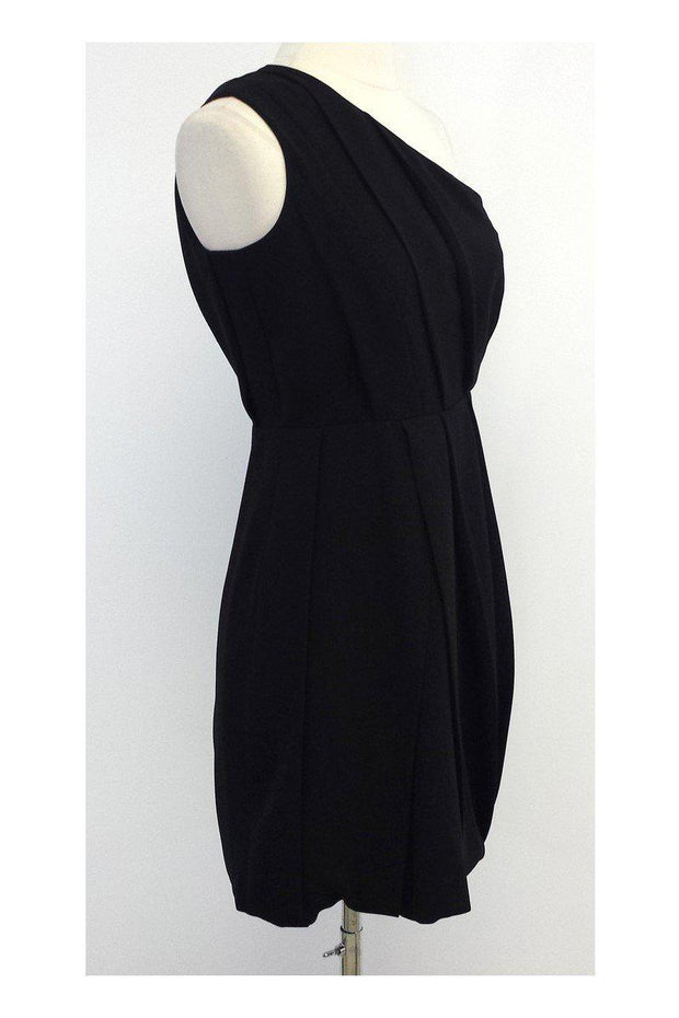 Current Boutique-Shoshanna - Black One Shoulder Dress Sz 0