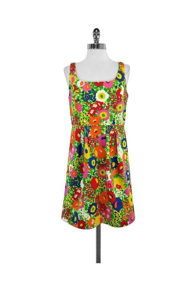 Current Boutique-Shoshanna - Bright Floral Cotton Dress Sz 8