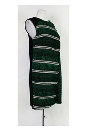 Current Boutique-Shoshanna - Green & Black Print Dress Sz 6