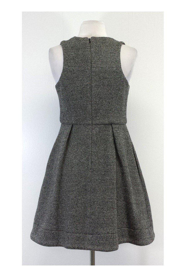 Current Boutique-Shoshanna - Grey Wool Sleeveless Dress Sz 2