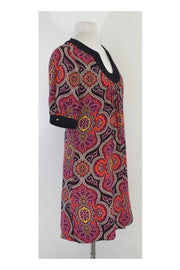Current Boutique-Shoshanna - Multicolor Paisley Print Shift Dress Sz 4
