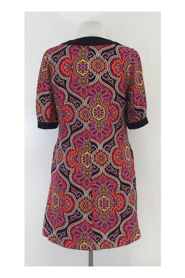 Current Boutique-Shoshanna - Multicolor Paisley Print Shift Dress Sz 4