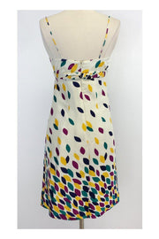 Current Boutique-Shoshanna - Multicolor Print Silk Spaghetti Strap Dress Sz 0
