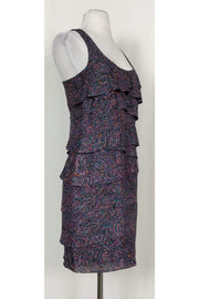 Current Boutique-Shoshanna - Multicolor Ruffle Dress Sz 0