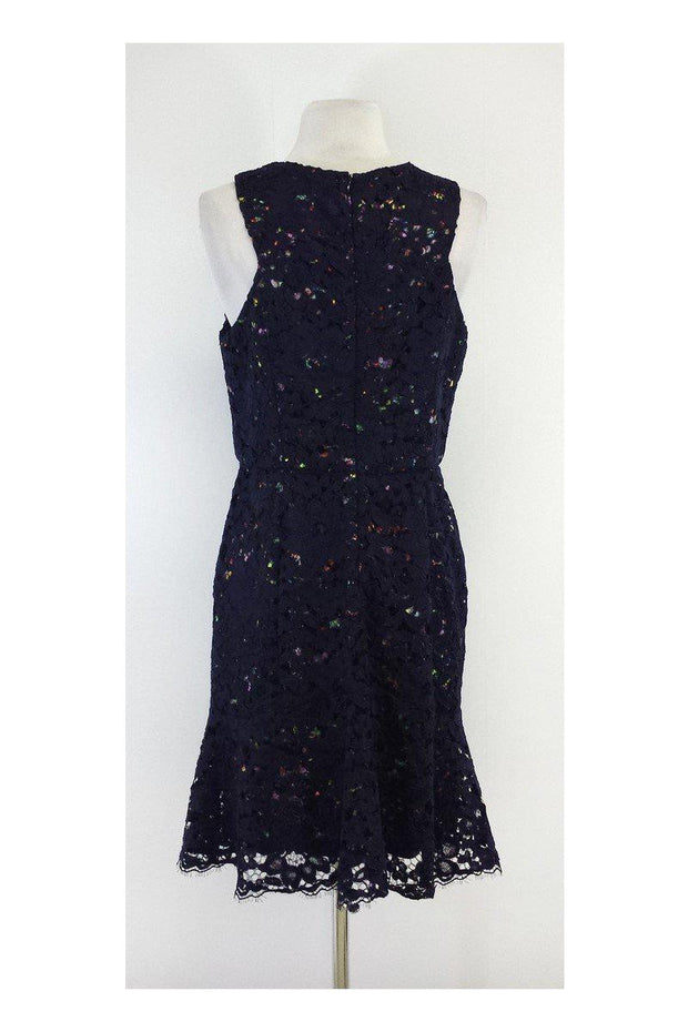 Current Boutique-Shoshanna - Navy Lace Sleeveless Dress Sz 8