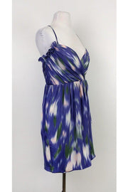 Current Boutique-Shoshanna - Purple Printed Dress Sz 2