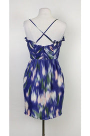 Current Boutique-Shoshanna - Purple Printed Dress Sz 2