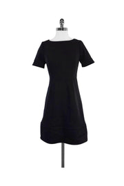 Current Boutique-Sinclaire - Black Short Sleeve Dress Sz 6