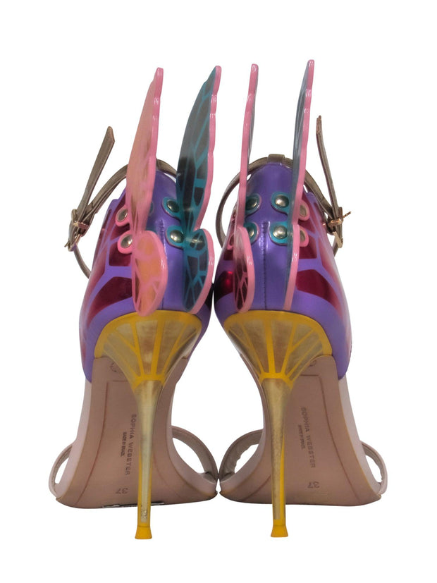 Shoes | Yellow Butterfly Heels | Poshmark