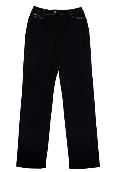 Current Boutique-St. John - Black Denim Jeans Sz 2