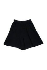 Current Boutique-St. John - Black Knit Shorts Sz 2