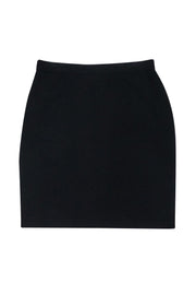 Current Boutique-St. John - Black Knit Skirt Sz 12