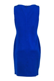 Current Boutique-St. John - Cobalt Blue Knit Tank Sheath Dress Sz 10