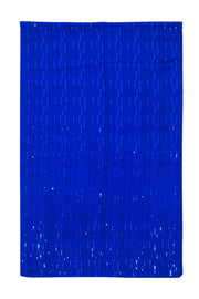 Current Boutique-St. John - Cobalt Blue Sequined Silk Scarf