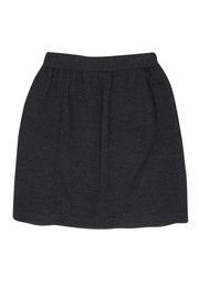 Current Boutique-St. John Collection - Charcoal Grey Knit Skirt Sz 6