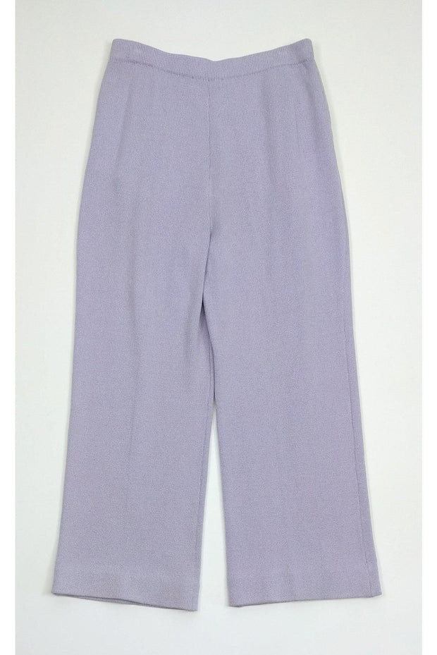 Current Boutique-St. John Collection - Lavender Knit Pants Sz 10