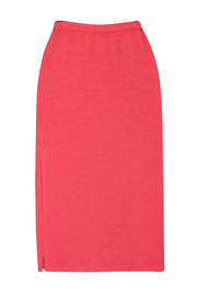 Current Boutique-St. John - Coral Knit Maxi Skirt Sz 6