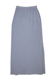 Current Boutique-St. John Evening - Light Grey Maxi Skirt Sz 6