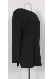 Current Boutique-St. John - Grey Knit Sweater Sz 10