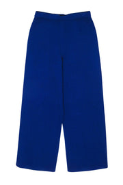 Current Boutique-St. John - Indigo Knit Wide-Leg Pants Sz 6