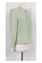 Current Boutique-St. John - Mint Green Jacket Sz 10