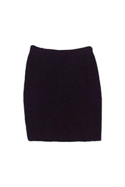 Current Boutique-St. John - Pink, Black & Purple Knit Skirt Sz 2