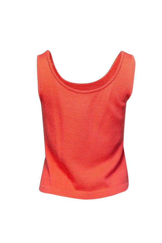 Current Boutique-St. John - Pink Knitted Tank Sz P