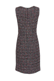 Current Boutique-St. John - Red & White Tweed Sheath Dress Sz 6