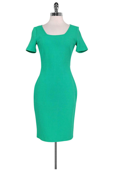 Current Boutique-St. John - Seafoam Green Fitted Dress Sz 4