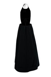 Current Boutique-Staud - Black Backless Evening Gown Sz 10
