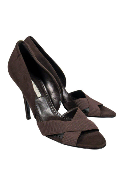 Current Boutique-Stella McCartney - Brown D'Orsay Heels Sz 8.5