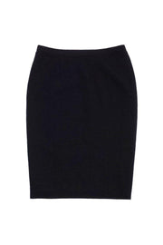 Current Boutique-Stizzoli - Black Wool Skirt Sz 6