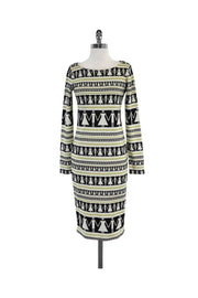 Current Boutique-Suno - Multicolor Striped & People Print Dress Sz 6
