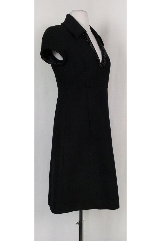Current Boutique-Susana Monaco - Black Wool Blend Dress Sz 2