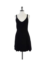Current Boutique-Susana Monaco - Black Wool Sleeveless Dress Sz 4