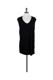 Current Boutique-T by Alexander Wang - Black Sleeveless Sheer Back Top Sz XS
