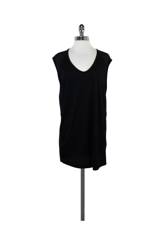 T by Alexander Wang - Black Sleeveless Sheer Back Top Sz XS – Current  Boutique