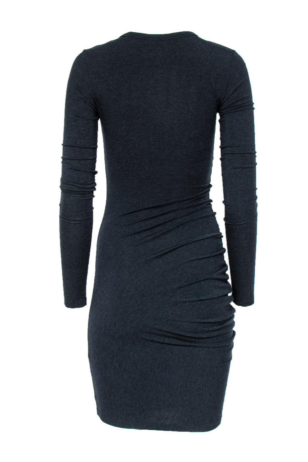 Current Boutique-T by Alexander Wang - Dark Navy Dress w/ Asymmetric Hem Sz XS
