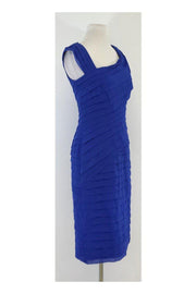 Current Boutique-T by Tadashi - Blue Tiered Chiffon Dress Sz 6