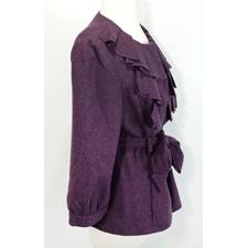 Current Boutique-Tabitha - Purple Wool Blend Jacket Sz 10