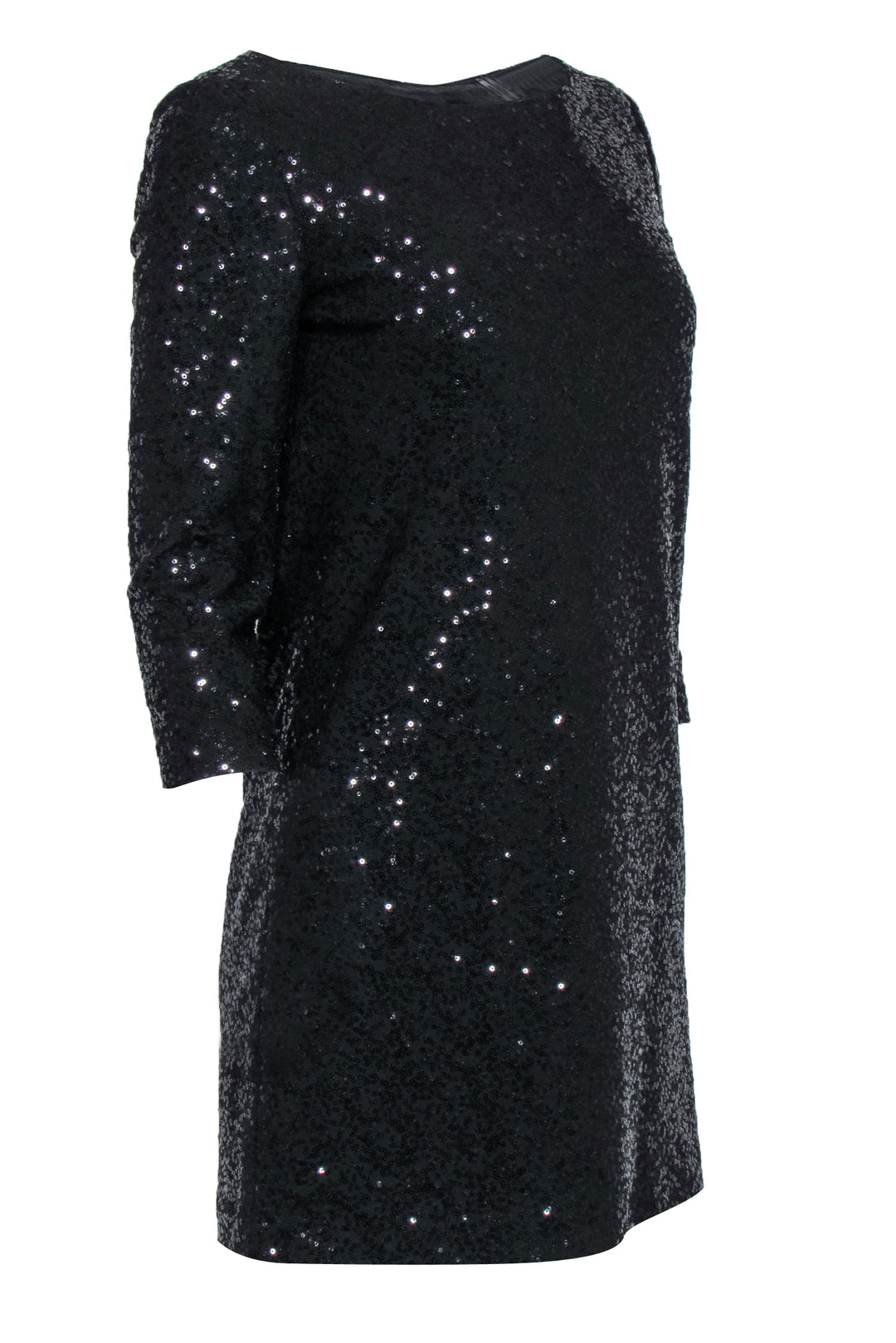 Outlet Black Tahari Sequins Dress